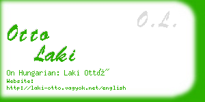 otto laki business card